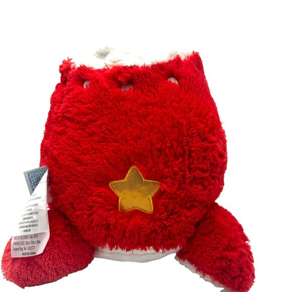 SQUISHABLE Large 18" RETIRED Red Rocket Space Ship Stuffed Plush Celestials EUC - Picture 4 of 9